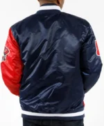 Black Label Atlanta Braves Satin Jacket