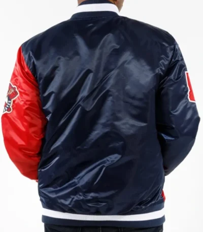 Black Label Atlanta Braves Satin Jacket