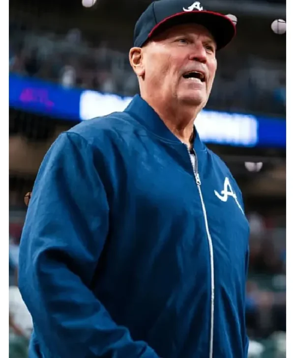 Atlanta Braves Blue Bomber Jacket