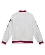 Atlanta Braves City Collection White Varsity Satin Jacket