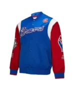 Atlanta Braves Cooperstown Team Origins Satin Jacket