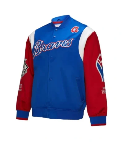 Atlanta Braves Cooperstown Team Origins Satin Jacket