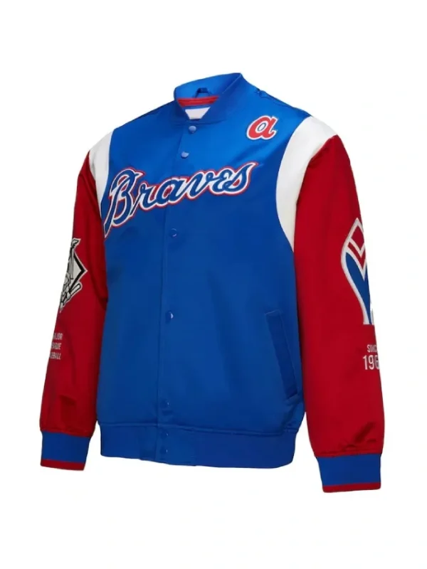 Atlanta Braves Cooperstown Team Origins Satin Jacket