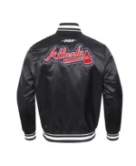 Atlanta Braves Diy Pick Stitch Classic Rib Satin Jacket
