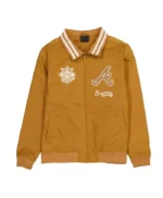 Atlanta Braves Logo Select Light Bronze Jacket