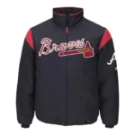 Atlanta Braves On-Field Navy Jacket