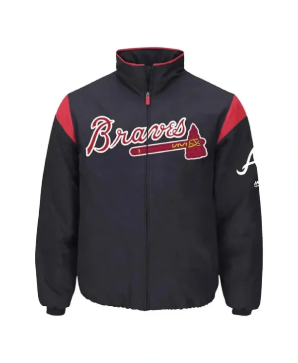 Atlanta Braves On-Field Navy Jacket