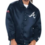 Atlanta Braves Option Route Coaches Jacket