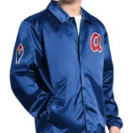 Atlanta Braves Point Man Coaches Royal Jacket