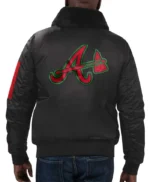 Atlanta Braves Ty Mopkins Black Jacket