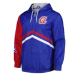 Atlanta Braves Undeniable Royal Full-Zip Windbreaker Jacket