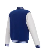 Atlanta Braves Royal/White Varsity Full-Snap Jacket