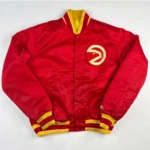 Atlanta Hawks 90’s Red Bomber Jacket