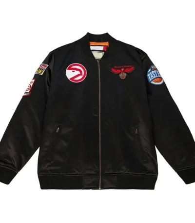 Atlanta Hawks Flight Satin Jacket