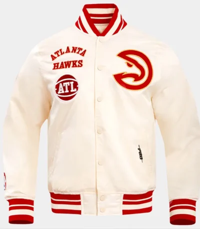 Atlanta Hawks Retro Classic Rib Jacket