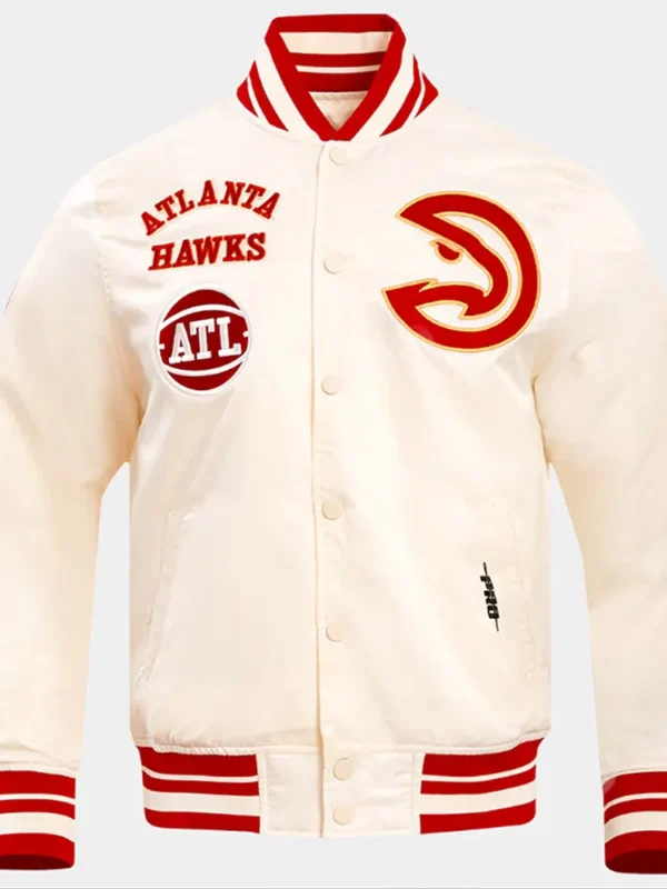 Atlanta Hawks Retro Classic Rib Jacket