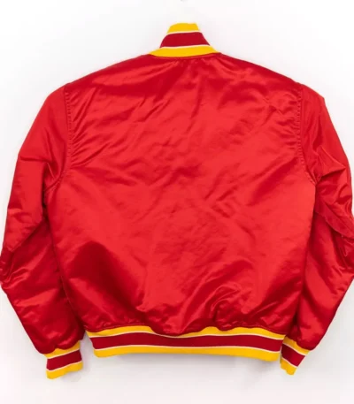 Atlanta Hawks Vintage Red Bomber Jacket