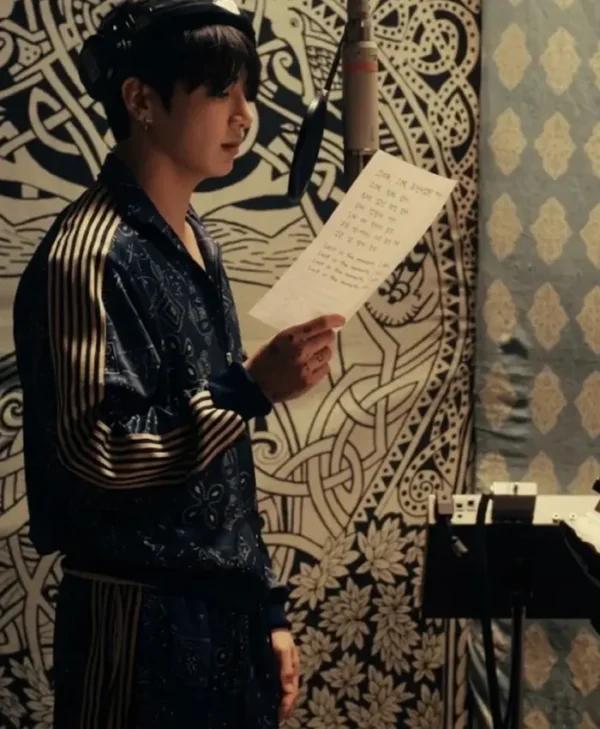 BTS Jung Kook Recording Track Jacket