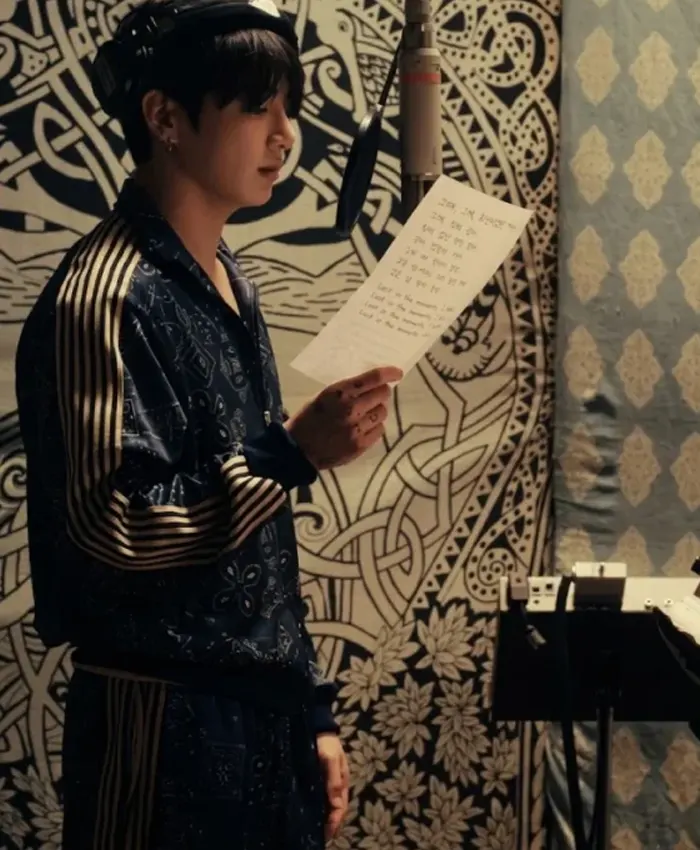 BTS Jung Kook Recording Track Jacket BTS Jung Kook Recording Track Jacket