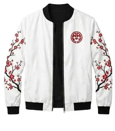 BTS Cherry Blossom Bomber Jacket