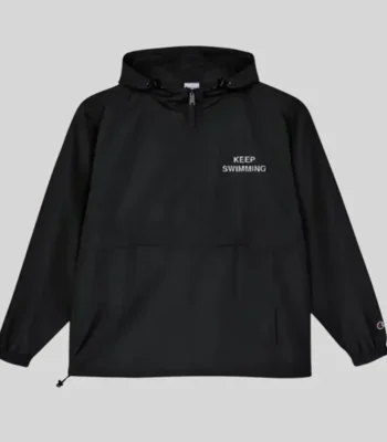 BTS Keep Swimming Black Anorak Jacket