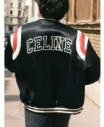 2026 Kim Tae Hyung Black Varsity Jacket
