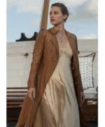BTS Swim 2026 Lili Reinhart Brown Coat