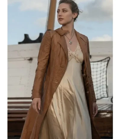 BTS Swim 2026 Lili Reinhart Brown Coat