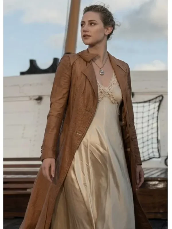 BTS Swim 2026 Lili Reinhart Brown Coat