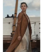 BTS Swim 2026 Lili Reinhart Brown Coat