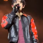 BTS Swimside Event Kim Taehyung USA Leather Jacket