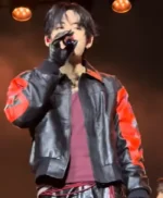BTS Swimside Event Kim Taehyung USA Leather Jacket