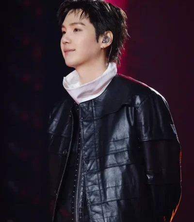 BTS The Comeback Live Suga Leather Jacket