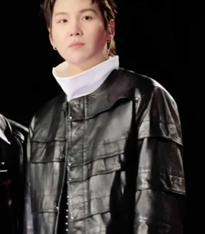 BTS The Comeback Live Suga Leather Jacket