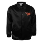 Baltimore Orioles 1964 Black Satin Windbreaker Jacket