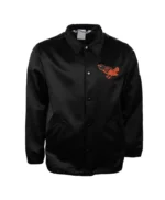 Baltimore Orioles 1964 Black Satin Windbreaker Jacket