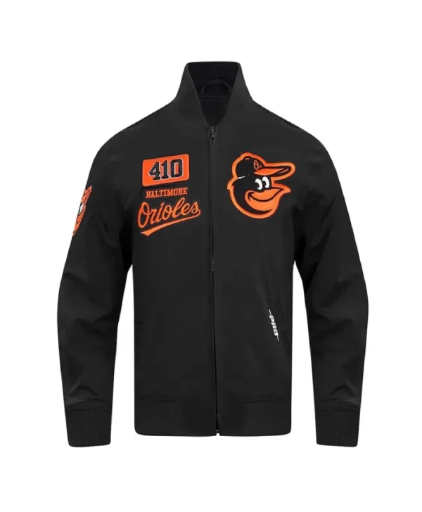 Baltimore Orioles Area Code Black Jacket