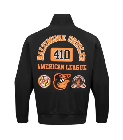 Baltimore Orioles Area Code Black Jacket