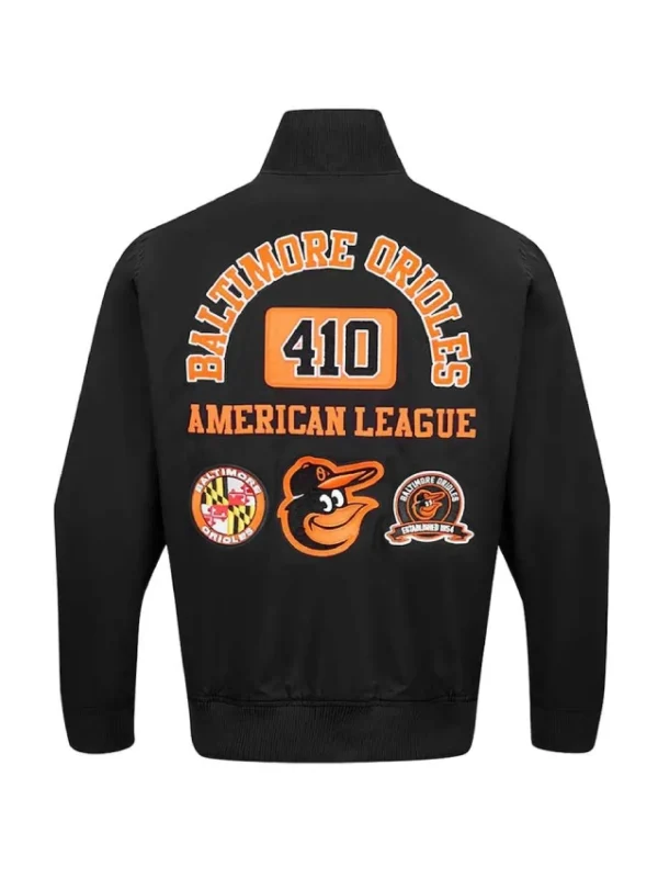 Baltimore Orioles Area Code Black Jacket