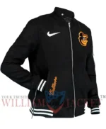 Baltimore Orioles Black Bomber Jacket