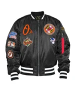 Baltimore Orioles Bomber MA-1 Jacket