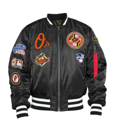 Baltimore Orioles Bomber MA-1 Jacket