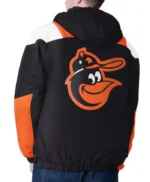 Black Baltimore Orioles Charger Half-Zip Pullover Jacket