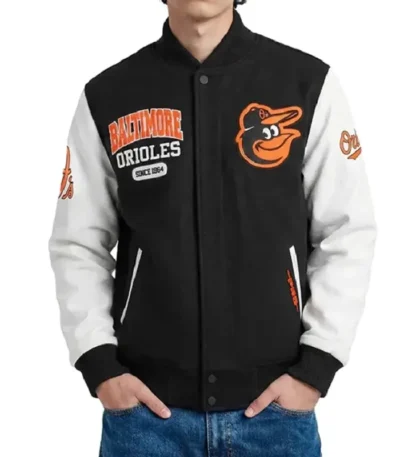 Baltimore Orioles City Arch Varsity Jacket