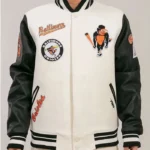 Baltimore Orioles Classic Rib Retro Varsity Jacket