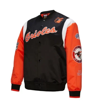 Baltimore Orioles Cooperstown Team Origins Satin Jacket