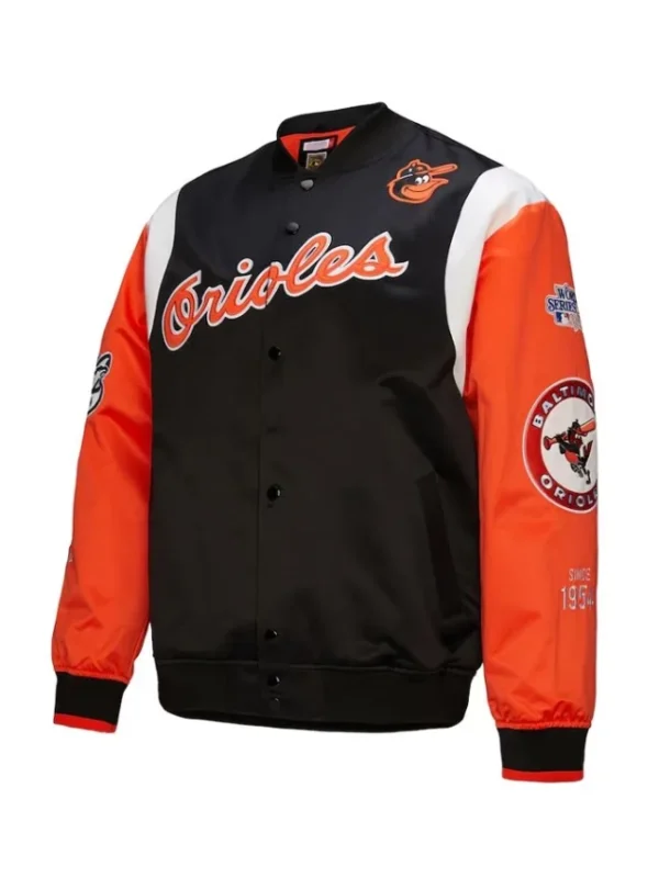 Baltimore Orioles Cooperstown Team Origins Satin Jacket