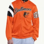 Baltimore Orioles Heritage Orange Track Jacket