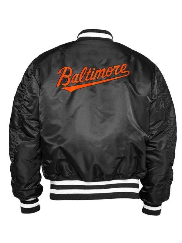 Baltimore Orioles Bomber MA-1 Jacket