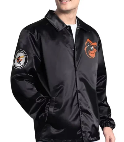 Baltimore Orioles Point Man Coaches Black Jacket
